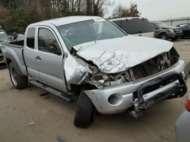 5TEUU42N75Z003989 - 2005 TOYOTA TACOMA ACC SILVER photo 1