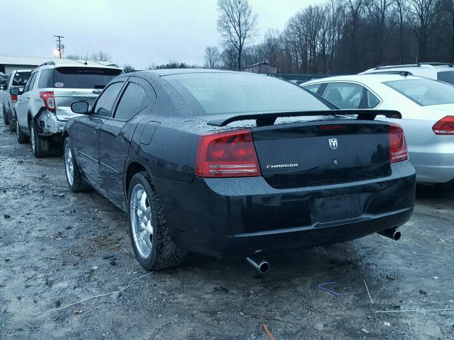 2B3KA43G16H301338 - 2006 DODGE CHARGER SE BLACK photo 3