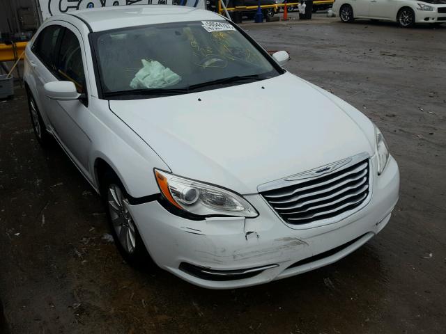 1C3CCBBB7DN593237 - 2013 CHRYSLER 200 TOURIN WHITE photo 1