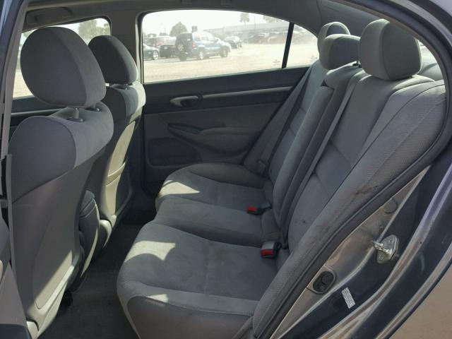 2HGFA16819H360821 - 2009 HONDA CIVIC EX 灰色 照片 6