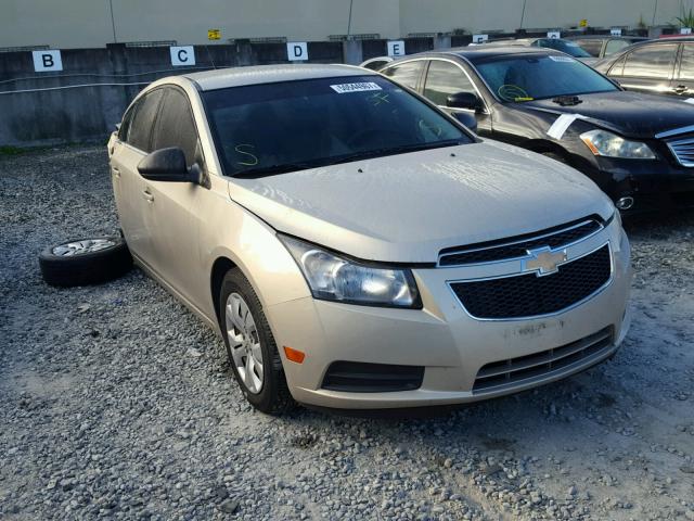 1G1PC5SHXC7167363 - 2012 CHEVROLET CRUZE LS BEIGE photo 1