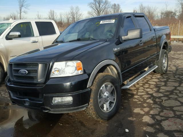 1FTPW14515FB06700 - 2005 FORD F150 SUPER BLACK photo 2