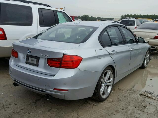 WBA3A9G50CNP35601 - 2012 BMW 335 I SILVER photo 4