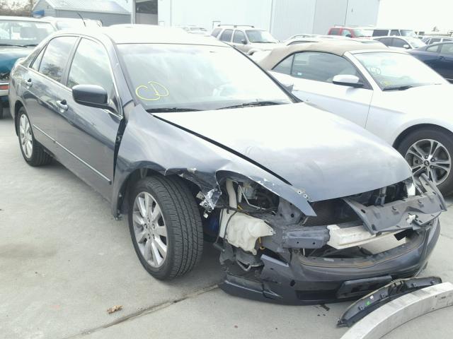 1HGCM66587A012362 - 2007 HONDA ACCORD EX GRAY photo 1