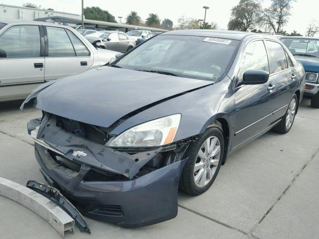 1HGCM66587A012362 - 2007 HONDA ACCORD EX GRAY photo 2