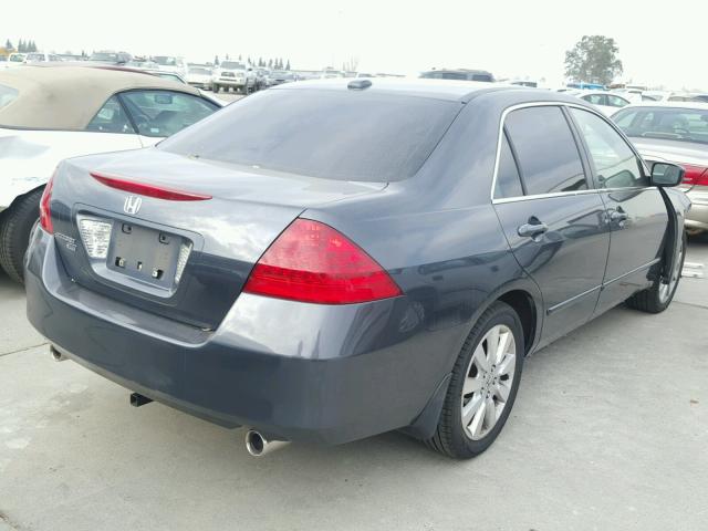 1HGCM66587A012362 - 2007 HONDA ACCORD EX GRAY photo 4