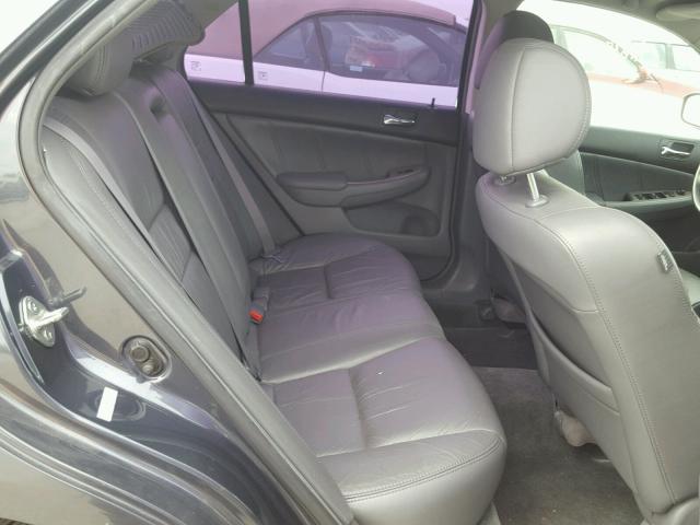 1HGCM66587A012362 - 2007 HONDA ACCORD EX GRAY photo 6