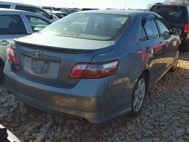 4T1BE46K68U735785 - 2008 TOYOTA CAMRY CE BLUE photo 4