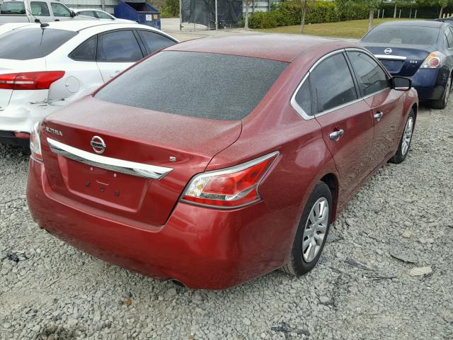 1N4AL3APXFC166502 - 2015 NISSAN ALTIMA 2.5 RED photo 4