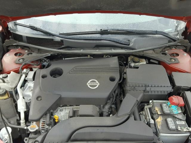 1N4AL3APXFC166502 - 2015 NISSAN ALTIMA 2.5 RED photo 7