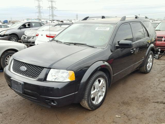 1FMZK06195GA64145 - 2005 FORD FREESTYLE BLACK photo 2