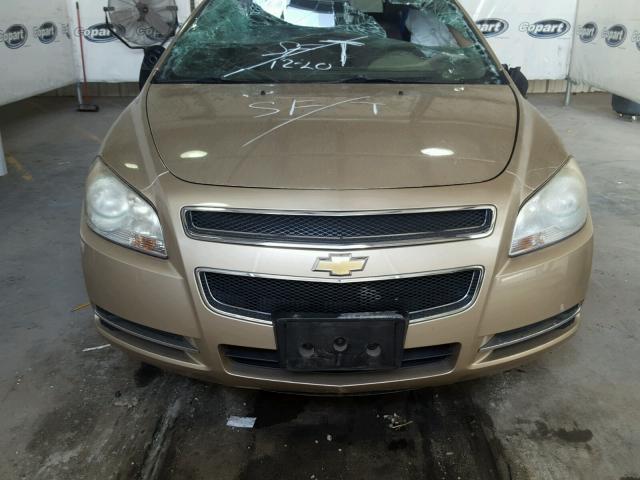 1G1ZG57B28F166447 - 2008 CHEVROLET MALIBU LS GOLD photo 7