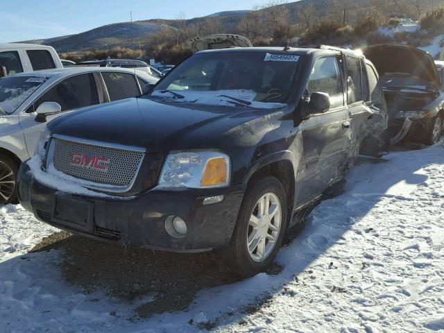 1GKET63M572245166 - 2007 GMC ENVOY DENA BLACK photo 2