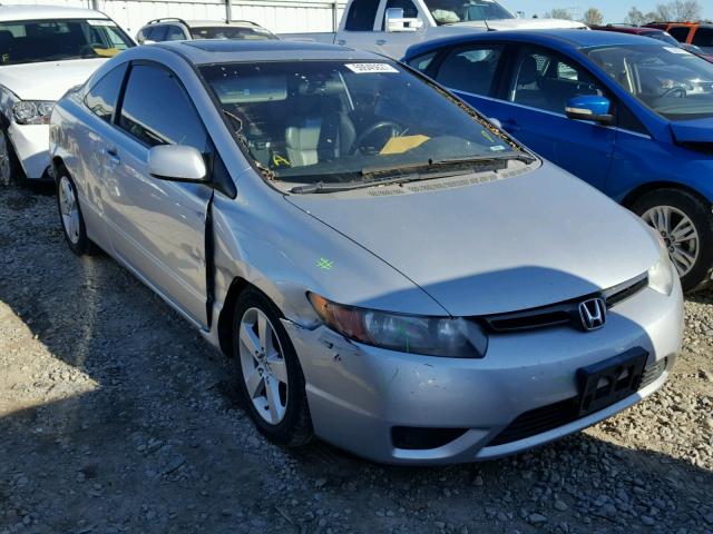 2HGFG12998H550054 - 2008 HONDA CIVIC EXL SILVER photo 1