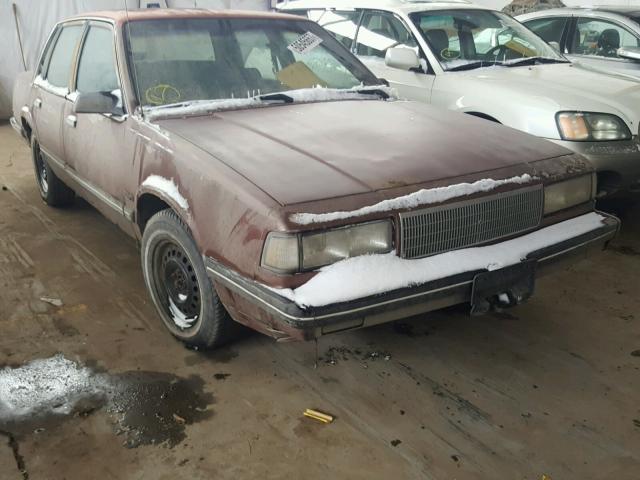 1G1AW51RXH6103540 - 1987 CHEVROLET CELEBRITY MAROON photo 1