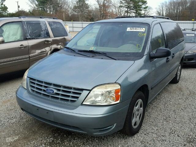 2FMZA51637BA06089 - 2007 FORD FREESTAR S GREEN photo 2