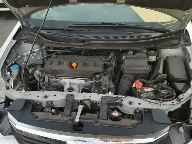 2HGFB2F90CH504488 - 2012 HONDA CIVIC EXL ვერცხლისფერი ფოტო 7