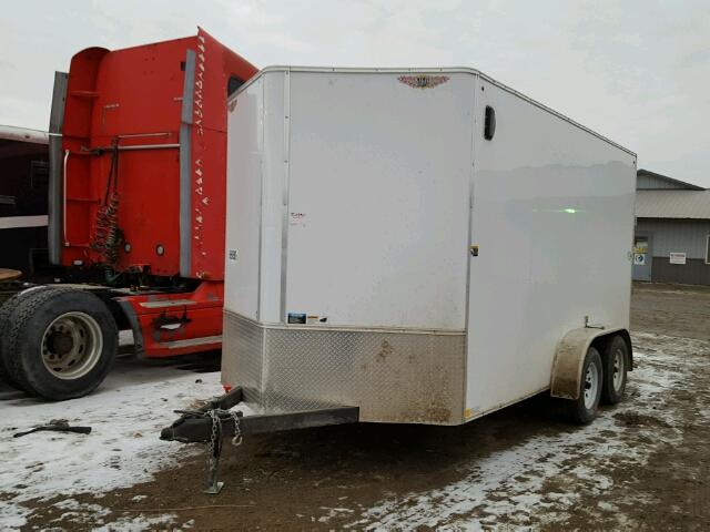 5JWTC1428HN267451 - 2017 H&H TRAILER WHITE photo 2