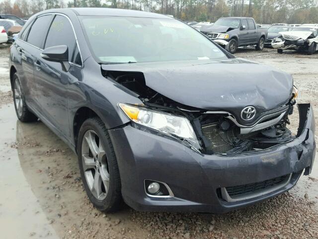 4T3ZK3BB1DU055687 - 2013 TOYOTA VENZA LE GRAY photo 1