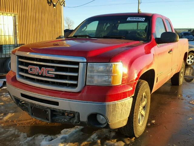 1GTR2VE74CZ349909 - 2012 GMC SIERRA K15 RED photo 2