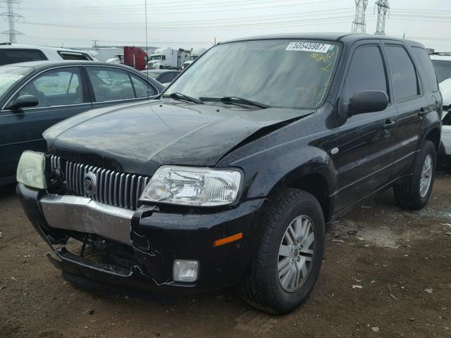 4M2CU57115DJ30103 - 2005 MERCURY MARINER BLACK photo 2