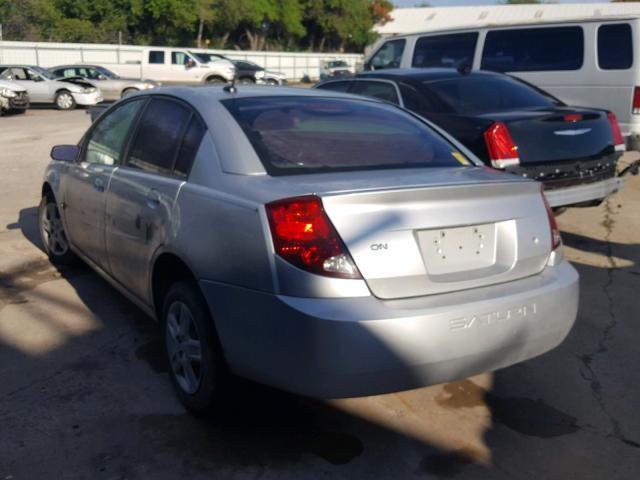 1G8AJ58F27Z133687 - 2007 SATURN ION LEVEL GRAY photo 3
