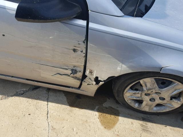 1G8AJ58F27Z133687 - 2007 SATURN ION LEVEL GRAY photo 9