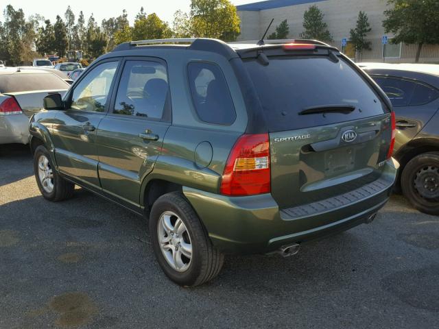 KNDJF723057090591 - 2005 KIA NEW SPORTA GREEN photo 3