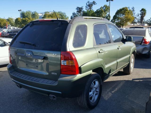 KNDJF723057090591 - 2005 KIA NEW SPORTA GREEN photo 4