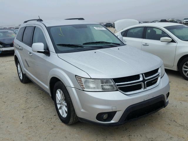 3C4PDDBG0DT615130 - 2013 DODGE JOURNEY SX SILVER photo 1