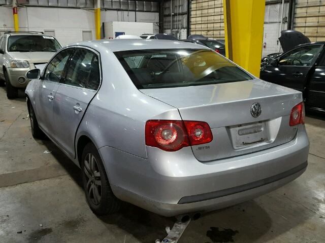 3VWRF71K06M806017 - 2006 VOLKSWAGEN JETTA 2.5 SILVER photo 3