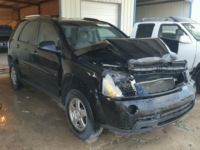 2CNDL13FX86336493 - 2008 CHEVROLET EQUINOX LS BLACK photo 1