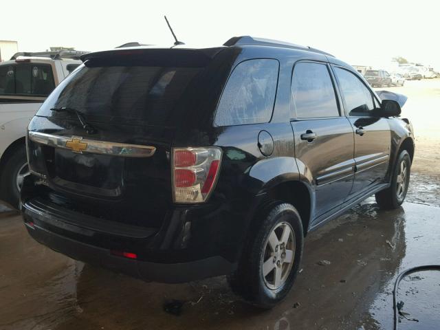 2CNDL13FX86336493 - 2008 CHEVROLET EQUINOX LS BLACK photo 4