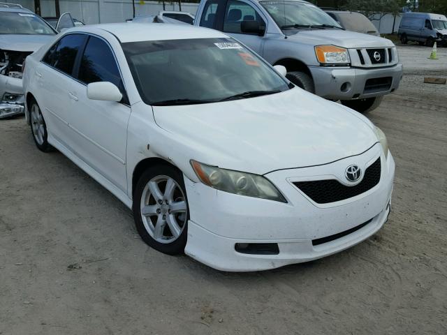 4T1BE46K49U825552 - 2009 TOYOTA CAMRY BASE WHITE photo 1