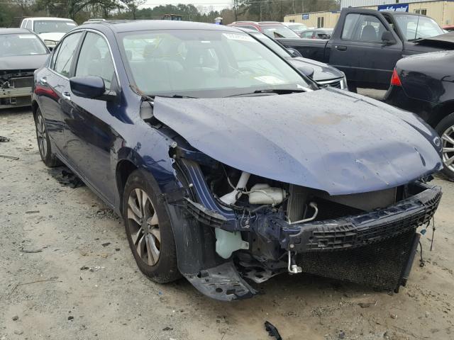 1HGCR2F39DA111194 - 2013 HONDA ACCORD LX BLUE photo 1