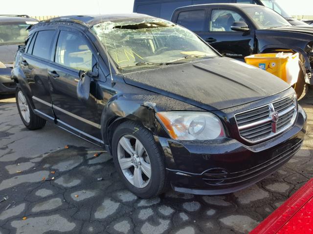 1B3CB4HA4AD586662 - 2010 DODGE CALIBER SX BLACK photo 1