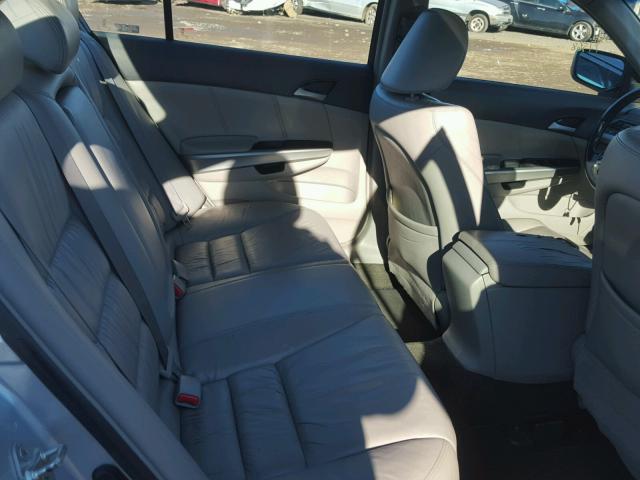 1HGCP36868A032482 - 2008 HONDA ACCORD EXL SILVER photo 6