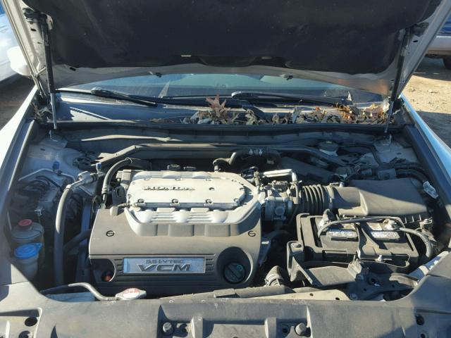 1HGCP36868A032482 - 2008 HONDA ACCORD EXL SILVER photo 7