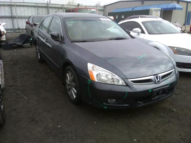 1HGCM66547A084062 - 2007 HONDA ACCORD EX SILVER photo 1