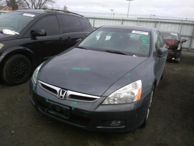 1HGCM66547A084062 - 2007 HONDA ACCORD EX SILVER photo 2