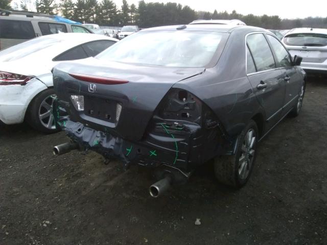 1HGCM66547A084062 - 2007 HONDA ACCORD EX SILVER photo 4