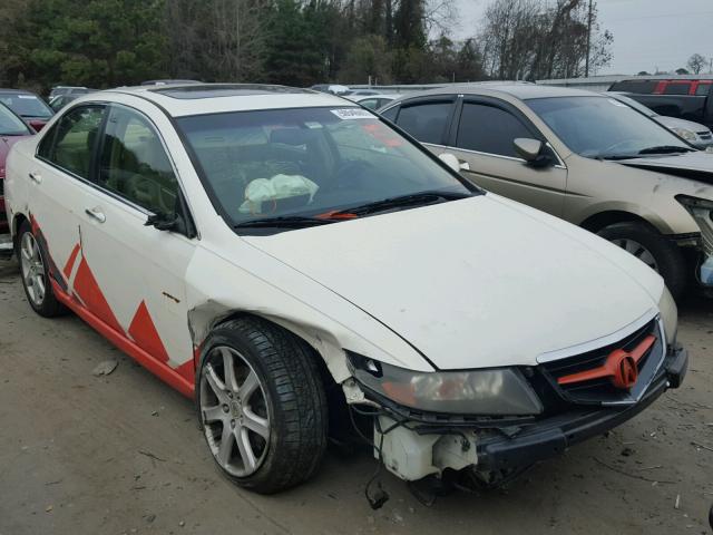 JH4CL968X4C023990 - 2004 ACURA TSX WHITE photo 1