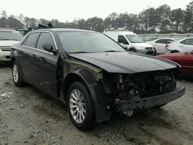 2C3CA4CG0BH573381 - 2011 CHRYSLER 300 BLACK photo 1