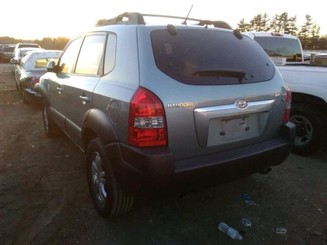 KM8JN12D76U367938 - 2006 HYUNDAI TUCSON GLS GREEN photo 3