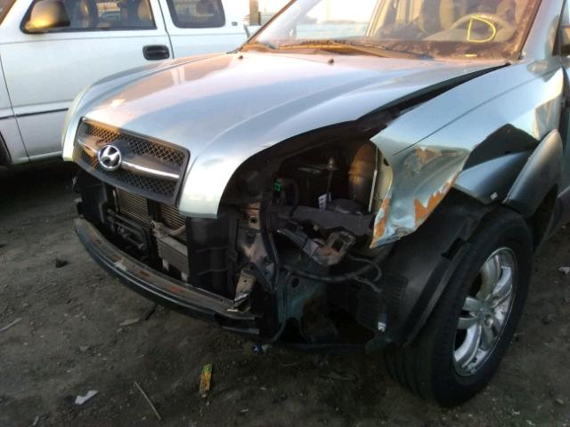 KM8JN12D76U367938 - 2006 HYUNDAI TUCSON GLS GREEN photo 9