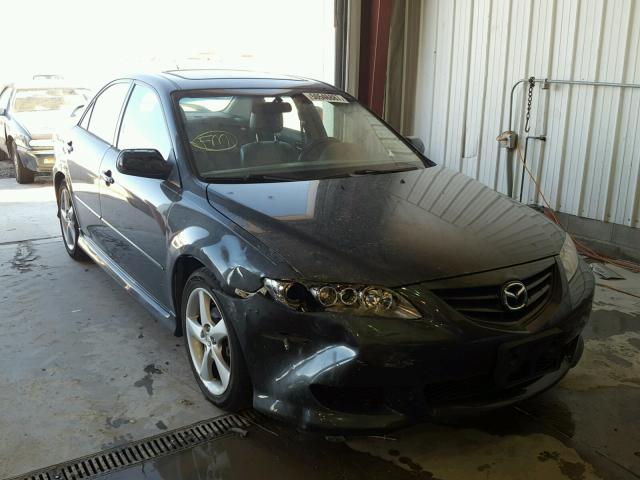 1YVFP80D545N48747 - 2004 MAZDA 6 S ნაცრისფერი ფოტო 1