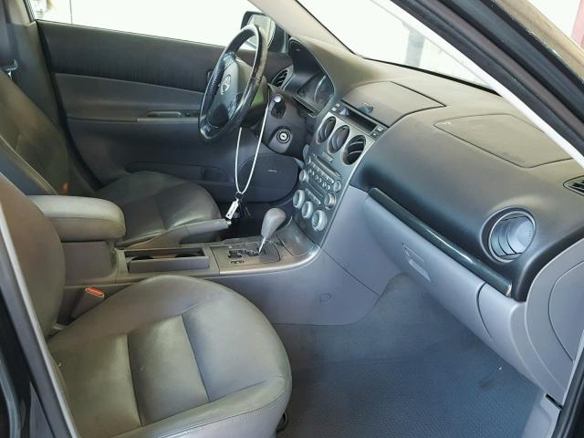 1YVFP80D545N48747 - 2004 MAZDA 6 S GRAY photo 5