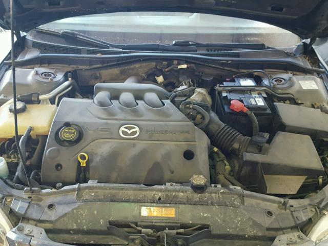 1YVFP80D545N48747 - 2004 MAZDA 6 S ნაცრისფერი ფოტო 7