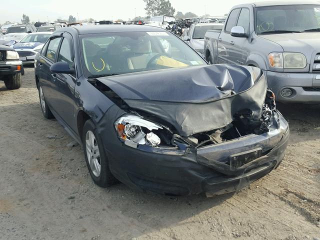 2G1WB57KX91176234 - 2009 CHEVROLET IMPALA LS BLUE photo 1