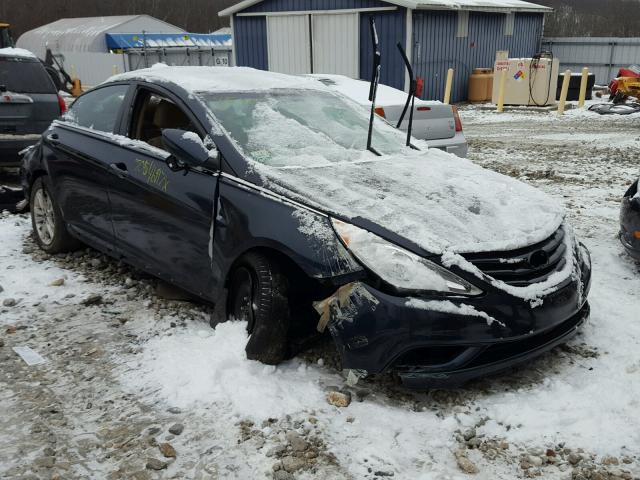 5NPEB4AC4DH734830 - 2013 HYUNDAI SONATA GLS BLUE photo 1